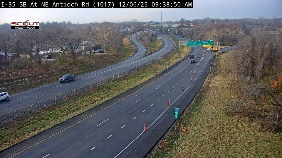 Kansas City: I-35 S @ at NE ANTIOCH