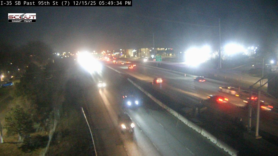 Lenexa: I-35 S @ S of 95TH ST