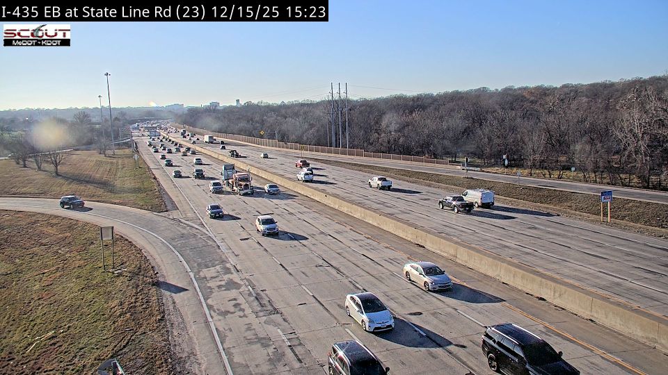Leawood: I-435 E @ STATE LINE RD