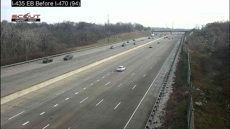 Kansas City: I-435 E BEFORE I-470