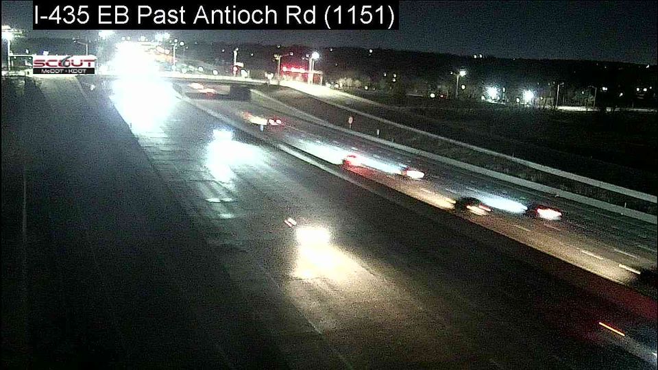 Overland Park: I-435 EB @ E of Antioch