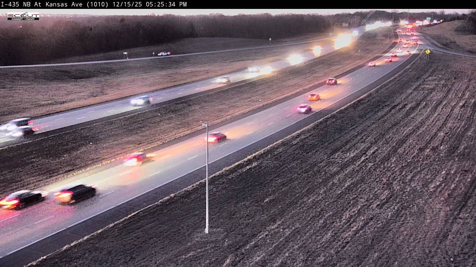 Edwardsville: I-435 N @ KANSAS AVE