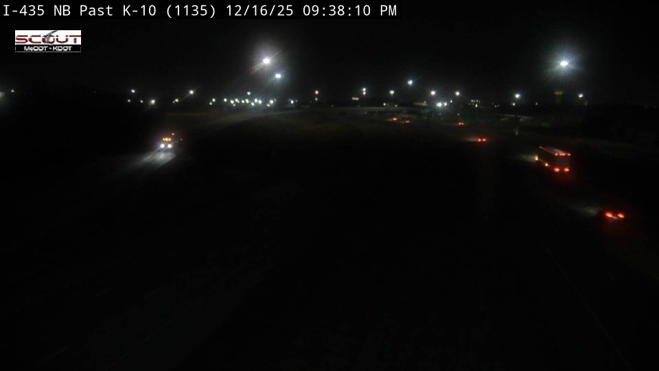 Lenexa: I-435 N @ North of K-10