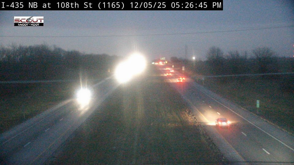 Kansas City: I-435 NB @ 108th St