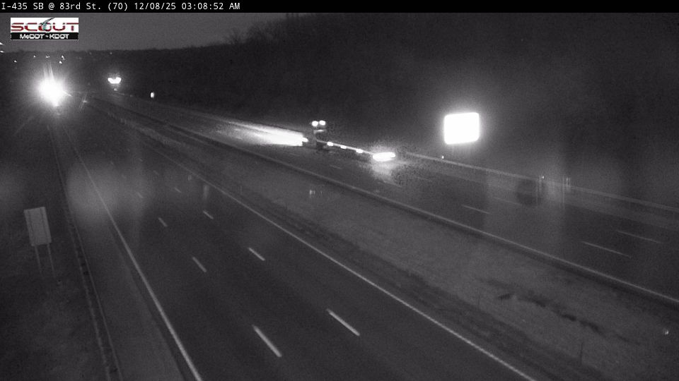 Kansas City: I-435 S @ 83RD ST
