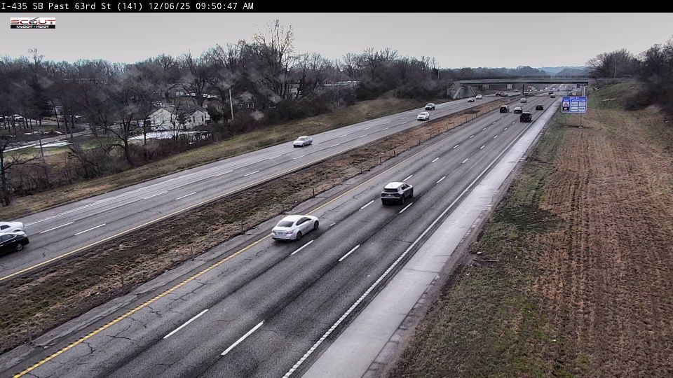 Kansas City: I-435 S @ AFTER 63RD STREET