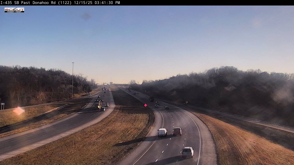 Kansas City: I-435 S @ After Donahoo Road