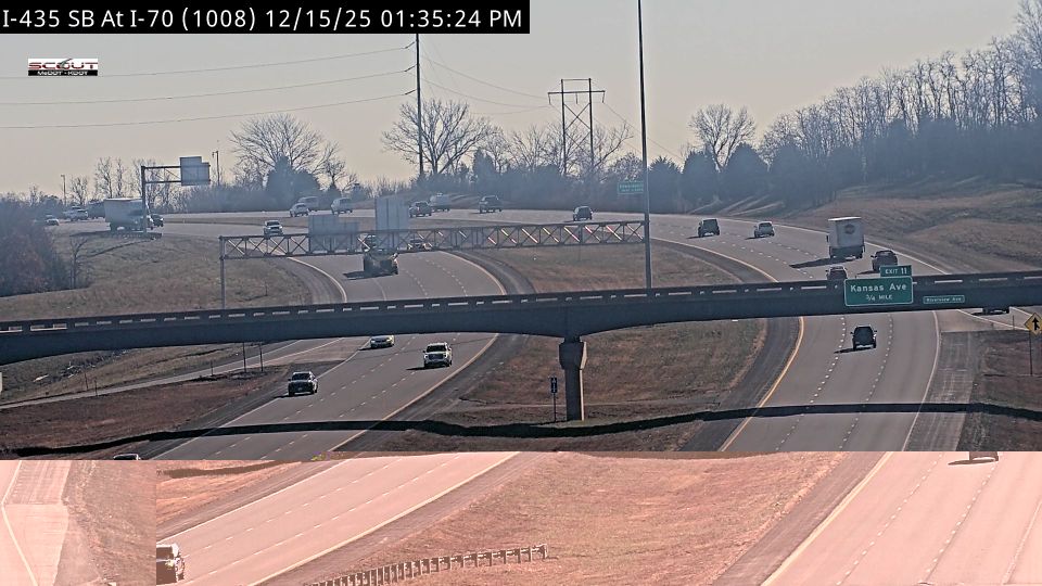 Kansas City: I-435 S @ I-70