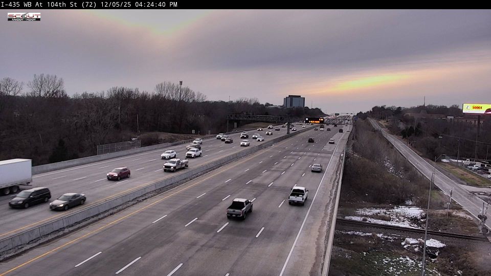 Kansas City: I-435 W @ 104TH ST