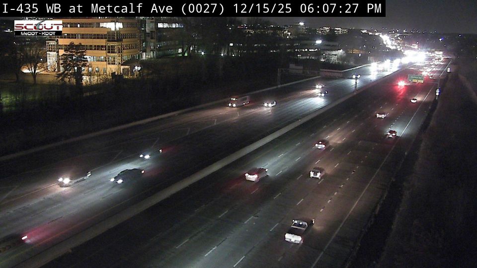 Overland Park: I-435 W @ METCALF AVE