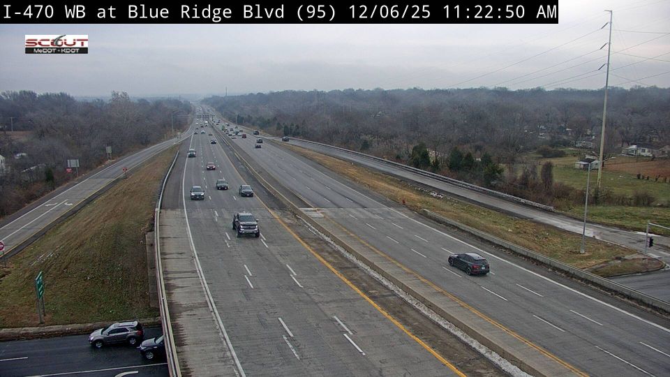 Kansas City: I-470 W @ BLUE RIDGE BLVD