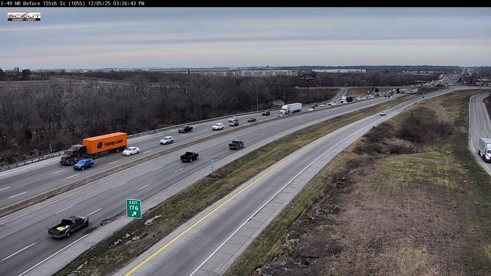 Belton: I-49 N @ Before 155th Street