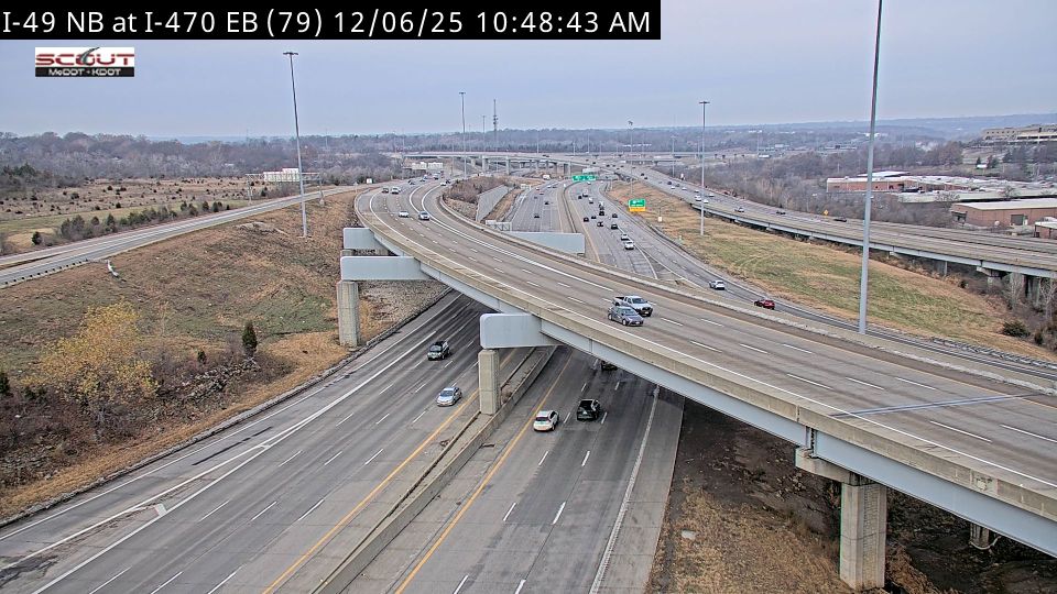 Kansas City: I-49 N @ I-470 EB