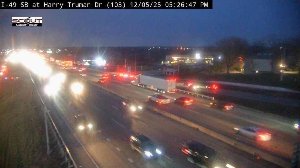 Grandview: I-49 S @ HARRY TRUMAN DRIVE