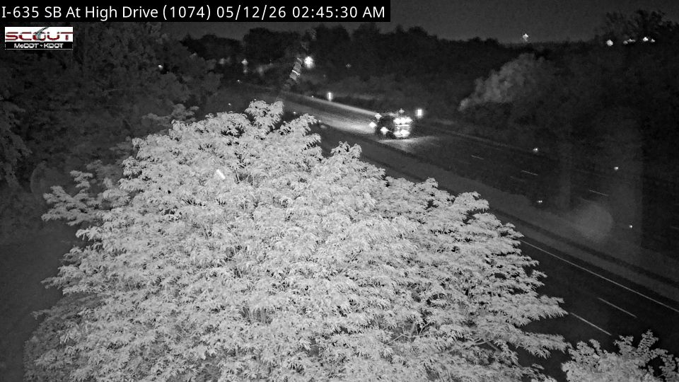 Riverside: I-635 S @ High Drive
