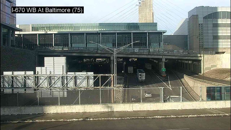 Kansas City: Power & Light District: I-670 W @ BALTIMORE