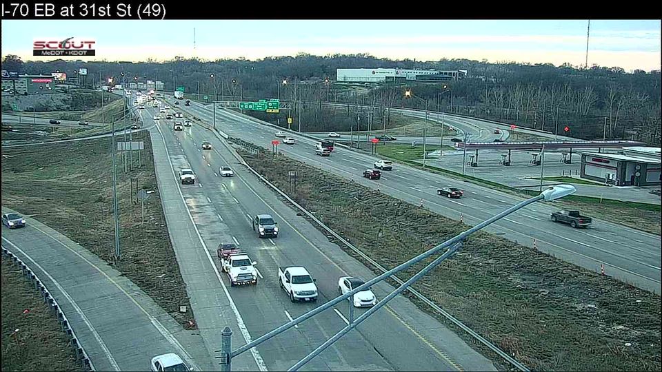 Kansas City: I-70 E @ 31ST ST