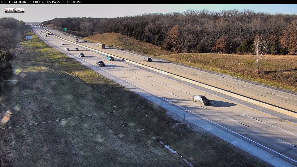 Kansas City: I-70 E @ 86th St