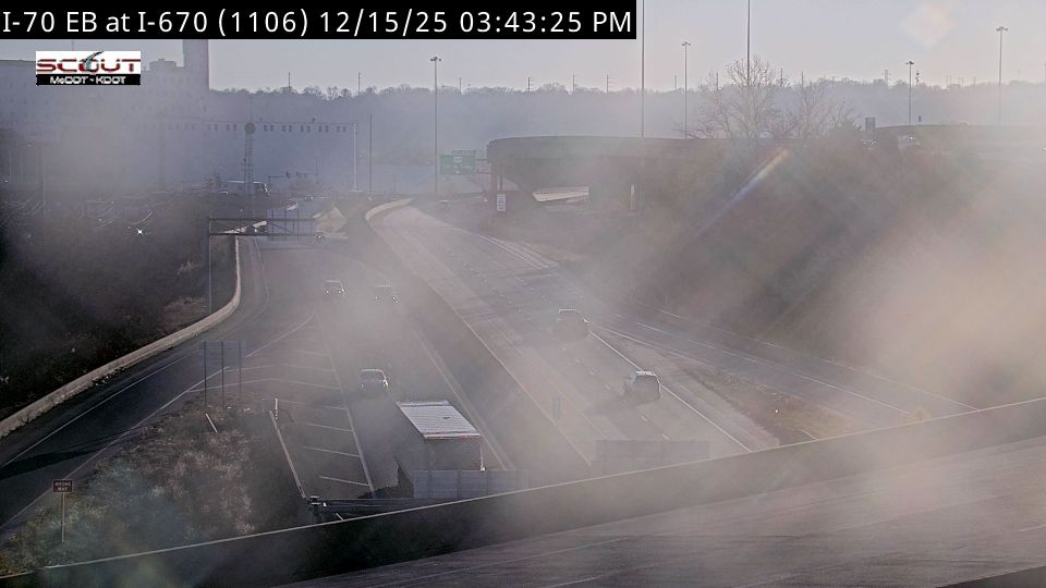 Kansas City: I-70 E @ I-670
