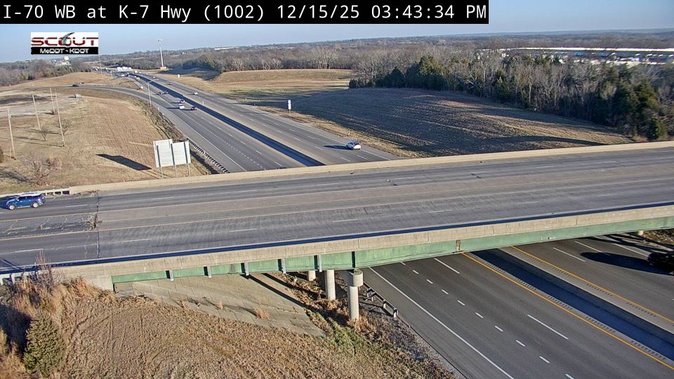 Bonner Springs: I-70 W @ K-7