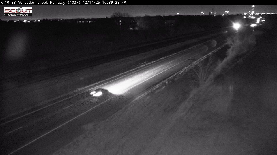 Olathe: K-10 E @ Cedar Creek