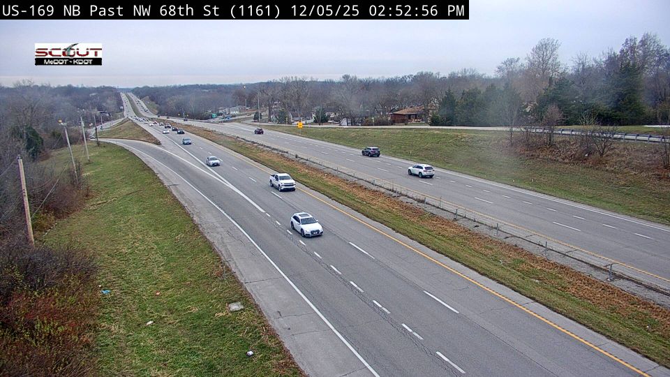 Kansas City: US-169 NB @ N of NW 68th St