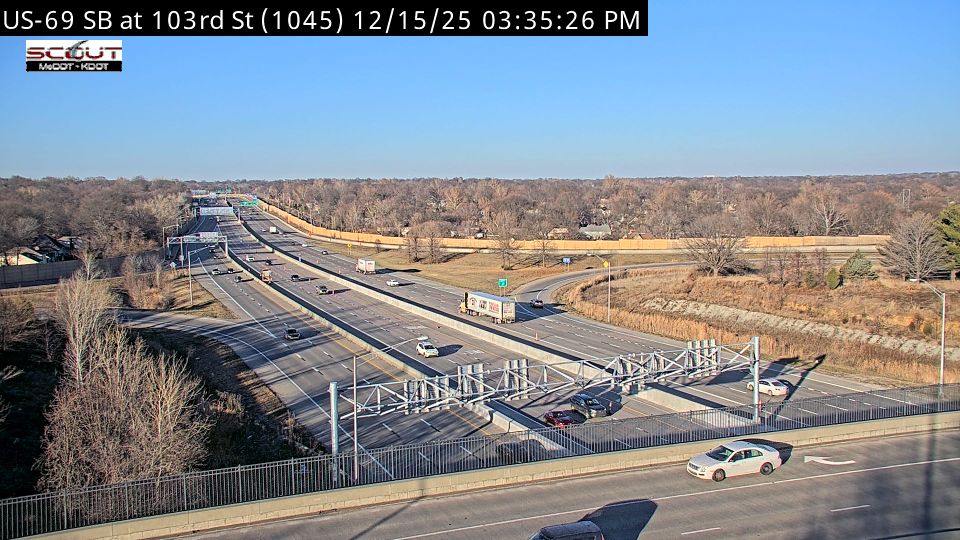 Overland Park: US-69 S @ 103rd Street