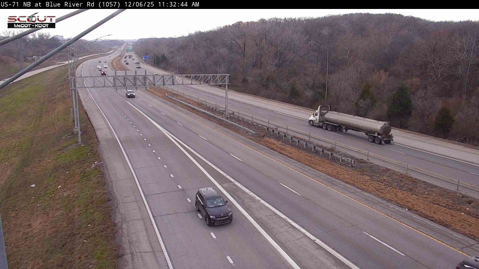 Kansas City: US-71 N @ BLUE RIVER RD