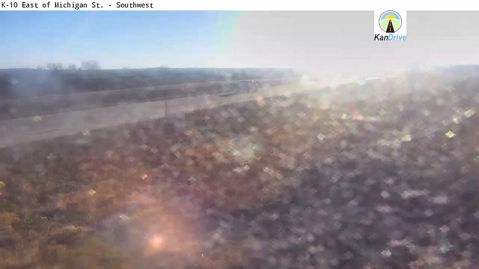 Lawrence: K-10 east of Michigan St