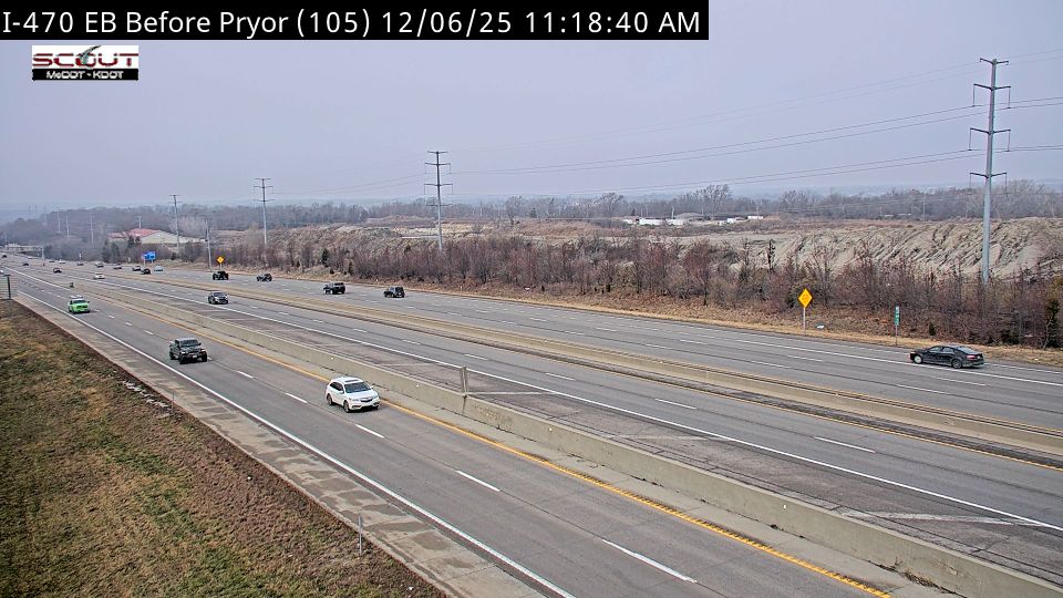Lee's Summit: I-470 E @ BEFORE PRYOR RD