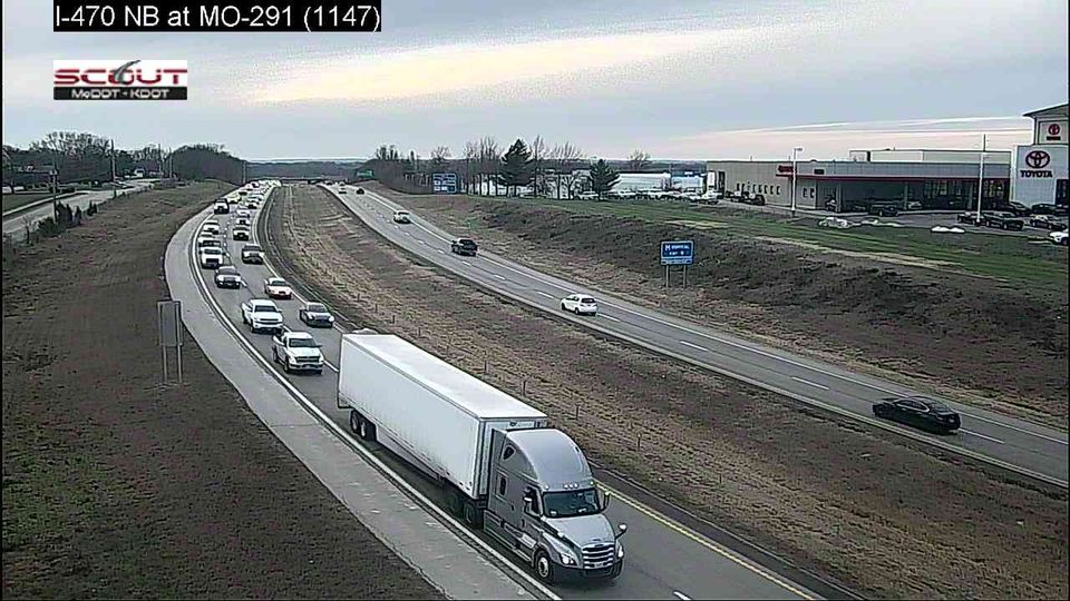 Lee's Summit: I-470 N @ Hwy 291