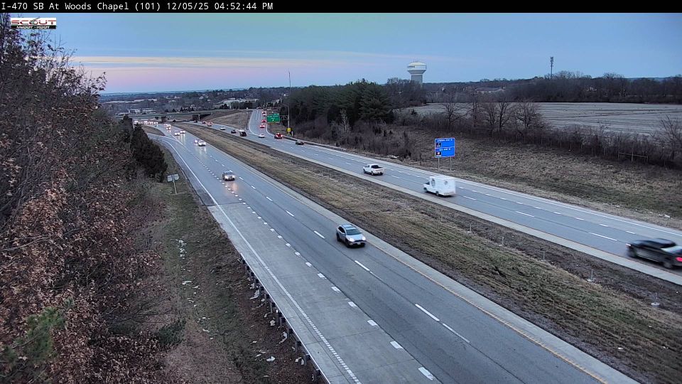 Lee's Summit: I-470 S @ WOODS CHAPEL