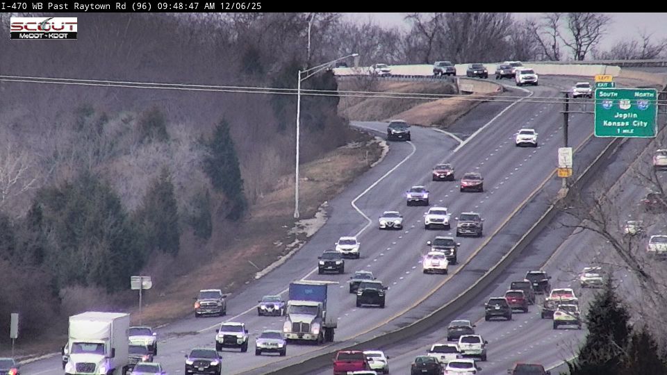 Kansas City: I-470 WB W OF RAYTOWN RD