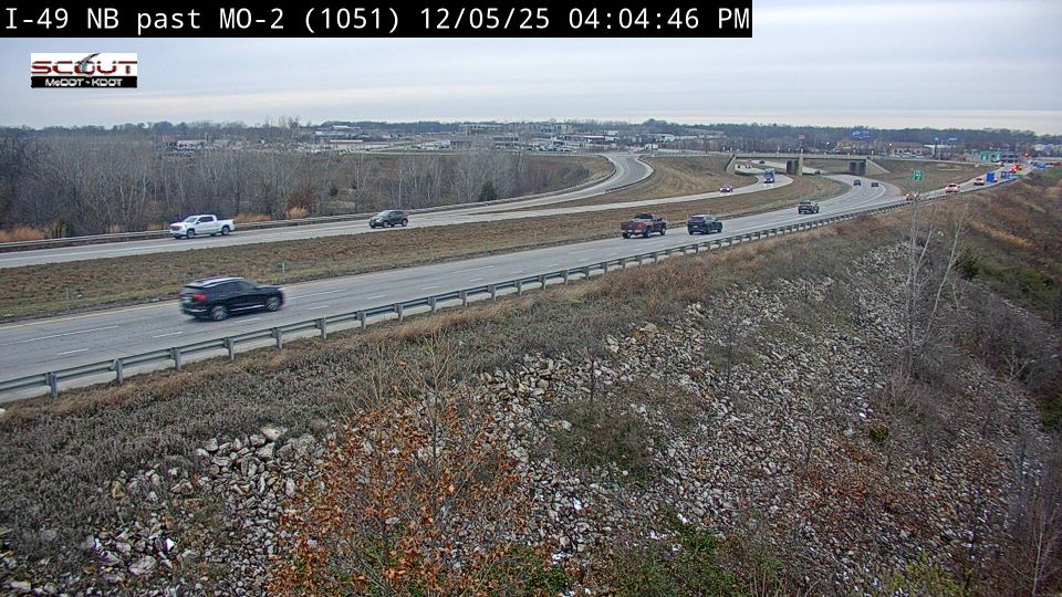 Harrisonville: I-49 N @ N of Mo-2