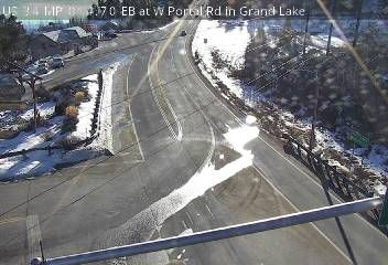 Grand Lake: US-34 Webcam West by CDOT