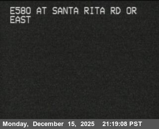 Pleasanton › East: TVA57 - I-580 : AT SANTA RITA RD OR
