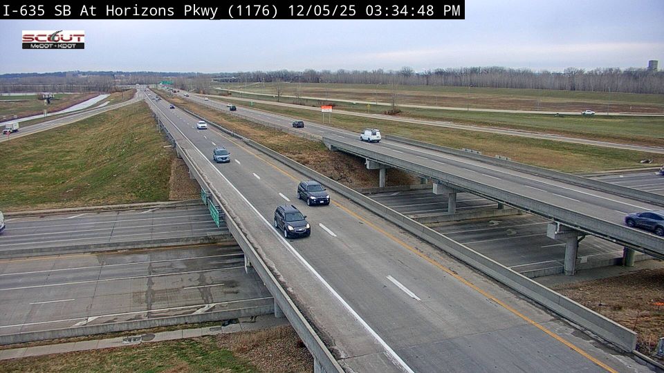 Riverside: I-635 SB @ Horizons Pkwy