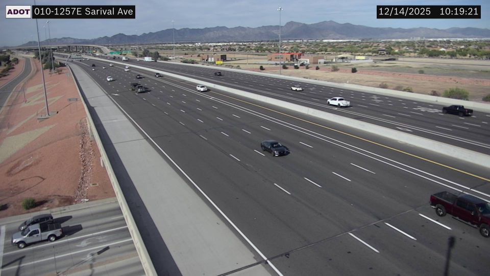 Goodyear › East: I-10 EB 125.70 @Sarival Ave