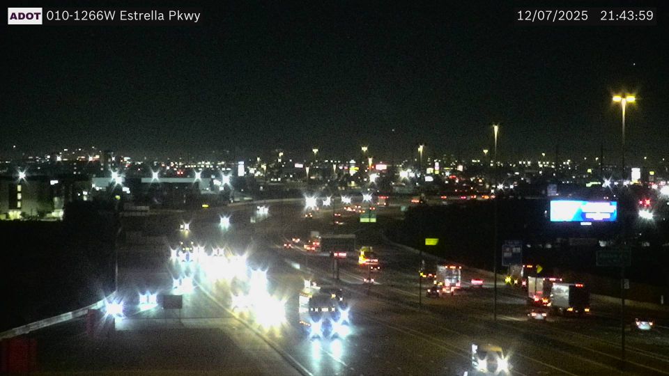 Goodyear › West: I-10 WB 126.68 @Estrella