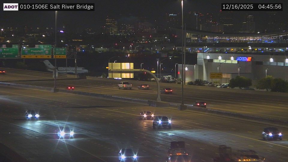 Phoenix › East: I-10 EB 150.60 @Salt River Bridge