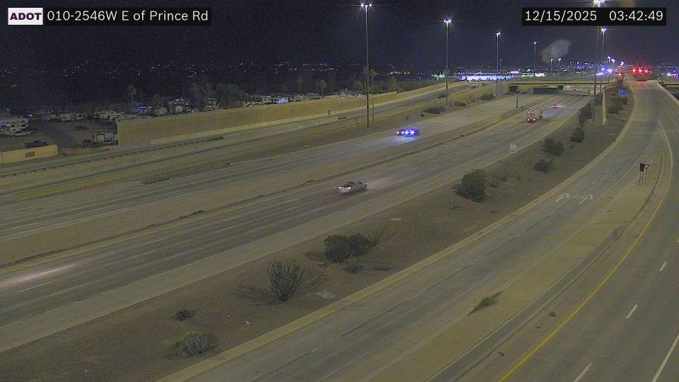 Tucson: Flowing Wells › West: I-10 WB 254.63 @S of Prince