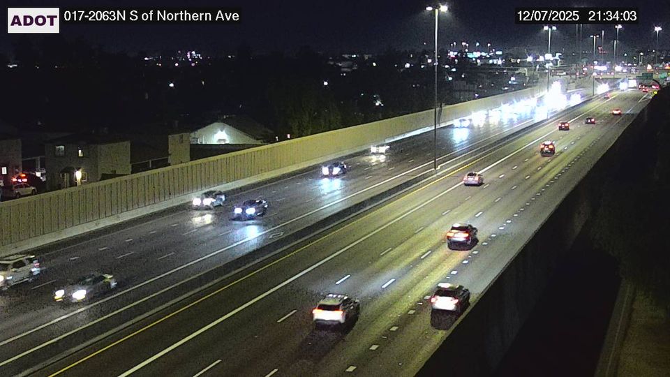 Phoenix › North: I-17 NB 206.30 @S of Northern Ave