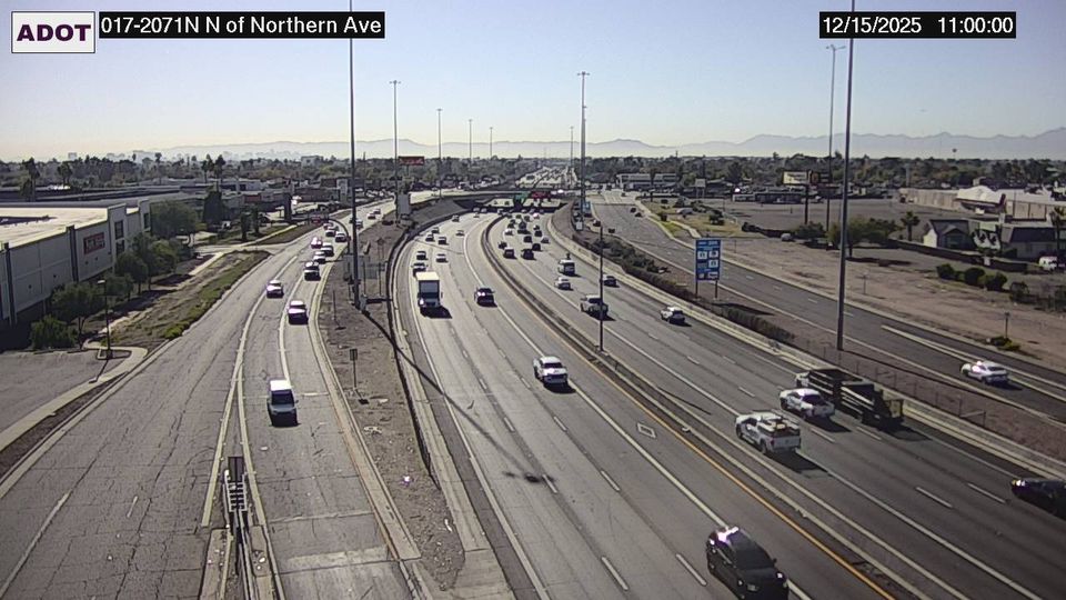 Phoenix › North: I-17 NB 207.10 @N of Northern Ave