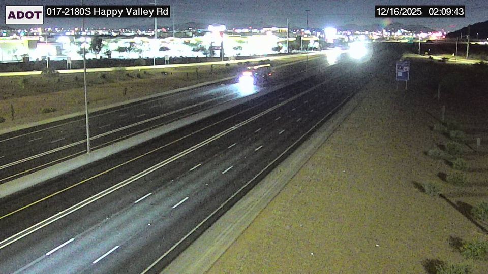Phoenix › South: I-17 SB 218.00 @Happy Valley Rd