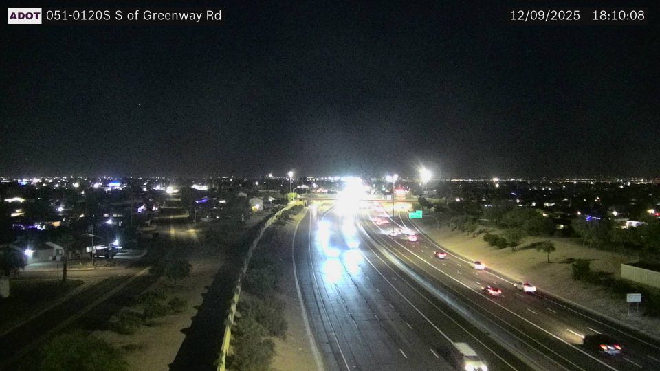Phoenix › South: SR-51 SB 12.00 @S of Greenway Rd