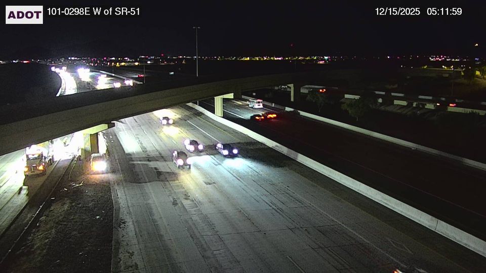 Phoenix › East: I-101 EB 29.80 @W of SR-51