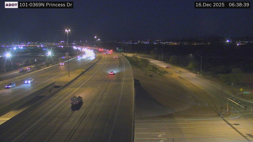 Scottsdale › North: I-101 NB 36.90 @Princess Dr