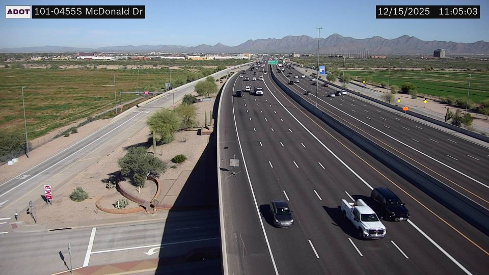 Scottsdale › South: I-101 SB 45.50 @McDonald Dr