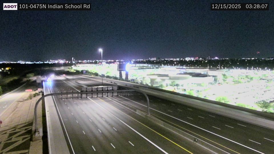 Scottsdale › North: I-101 NB 47.50 @Indian School Rd
