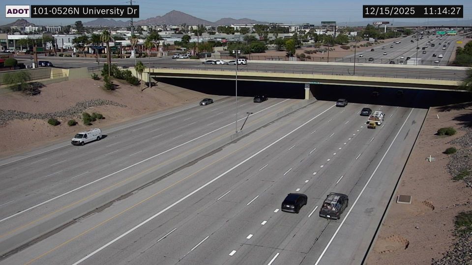 Tempe: Tempe Cascade › North: L-101 NB 52.65 @University